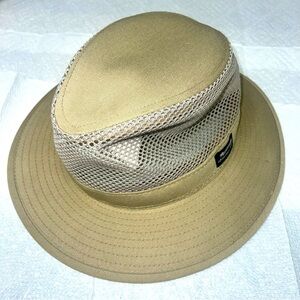 Panama Jack Original Safari Hat Size L Canvas Tan Beige